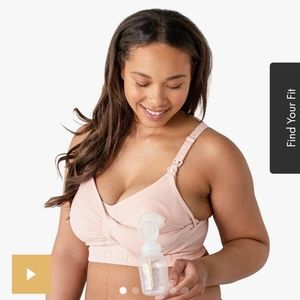 NWT Kindred Bravely Oops! Sublime Pumping Bra S